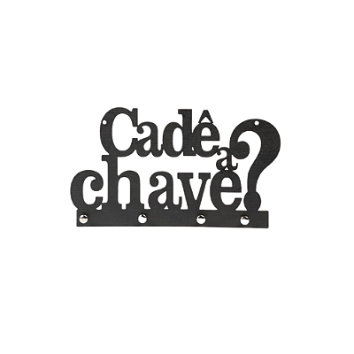 PORTA CHAVE DECOR 22X12 CM 302