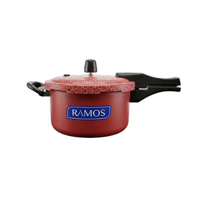 PANELA PRESSAO FECHAMENTO EXTERNO 4,5LT VERMELHA RAMOS