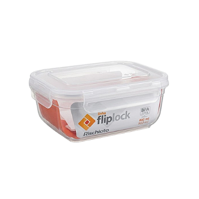 KIT RETANGULAR FLIPLOCK 3 POTES 0503