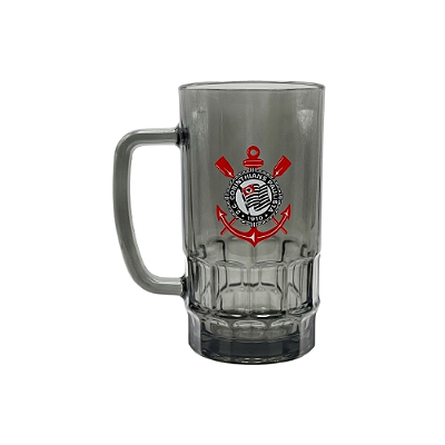 CANECA VIDRO 500ML CORINTHIANS XC3035C-1