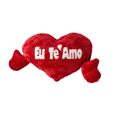 PELUCIA CORAÇÃO C/ MAO 51CM FE6850