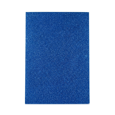 PLACA EVA 60X40 GLITTTER AZUL ESCURO KZ363 PT C/5
