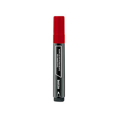 MARCADOR PERMANANTE REC. VERMELHO CX C/12 913302
