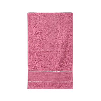 TOALHA SOCIAL PARA BORDAR CAROLINA ROSA 28X43CM