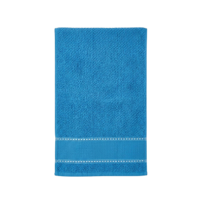 TOALHA SOCIAL PARA BORDAR CAROLINA AZUL 28X43CM