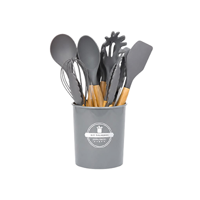 KIT UTENSILIOS SILICONE 12PÇS AIH1263