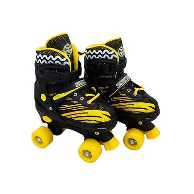 PATINS QUAD. AJUSTAVEL TAM. 34-37 1397M-PRETO