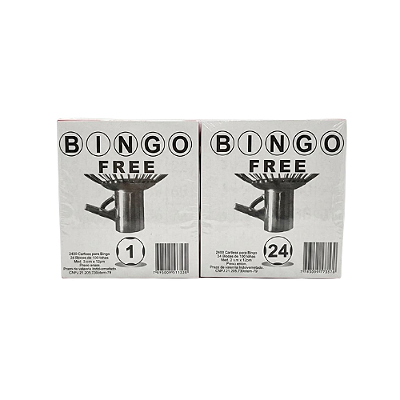 BLOCO BINGO FREE PCT C/24 CARTELA