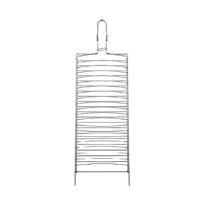 GRELHA PEIXE CROMADA 53X22CM 1-105