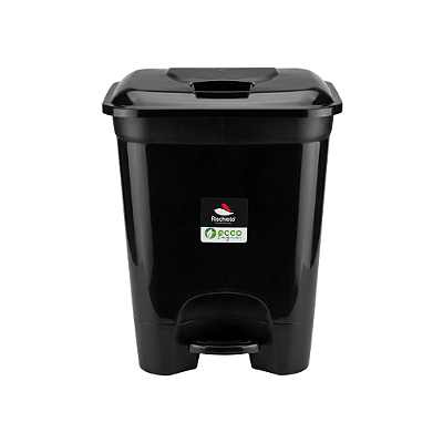 LIXEIRA QUADRADA ECOLOGIC C/PEDAL 14L 3042ECO