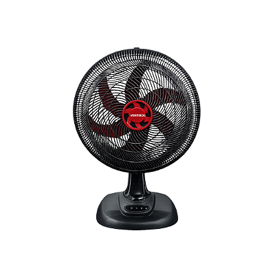 VENTILADOR MESA TURBO 6P 50CM VERMELHO 127V 10030