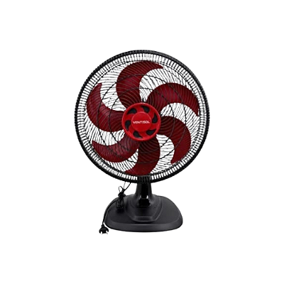 VENTILADOR MESATURBO 6P 4OCM VERMELHO 127V 10026