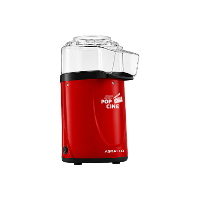 PIPOQUEIRA POP CINE PP01 VERMELHA COM DOSADOR 1200W