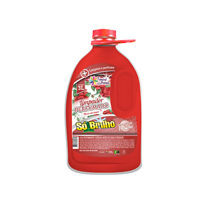 LIMPADOR PERFUMADO SO BRILHO 3L FLORES DO AMOR