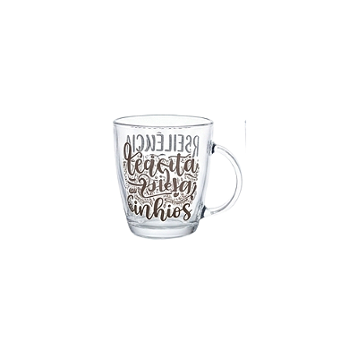 CANECA VIDRO 370ML 14628
