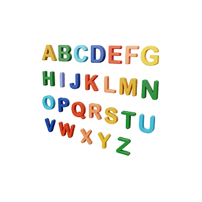 JOGO DE LETRAS 26PÇS 899