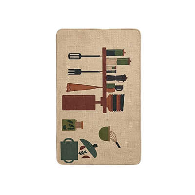 TAPETE DE COZINHA 38,5X58CM RD1697