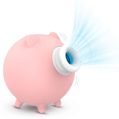 Porquinho Estimulador De Clitóris 10 Modos de Pulsação Piggy S-Hande