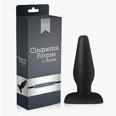 Plug Anal Macio Cinquenta Formas de Amar Adão & Eva