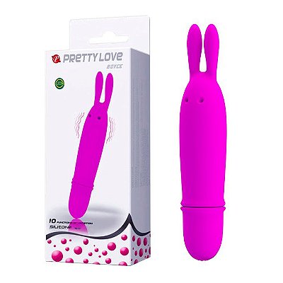 Vibrador Personal Toque Macio Coelho Boyce Pretty Love