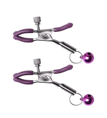 Grampos Para Mamilos Em Metal Com Sino