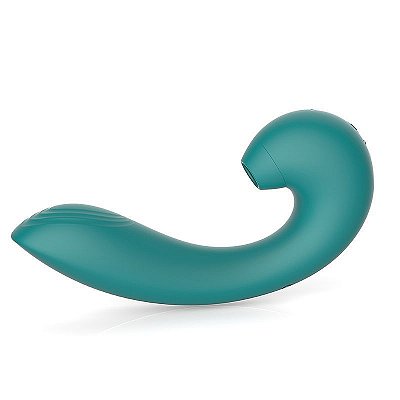 Vibrador Com Dupla Função Sugador e Estimulador Ponto G