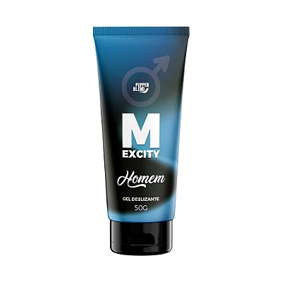 Lubrificante Gel Deslizante Saborizado Menta M Excity Homem Pepper Blend