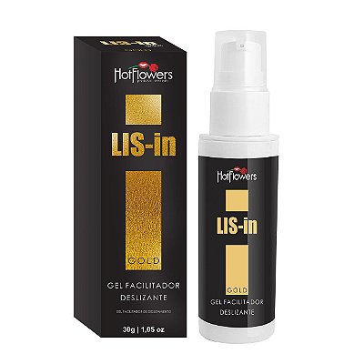 Lubrificante Gel Facilitador Deslizante Anal Lis-In HotFlowers