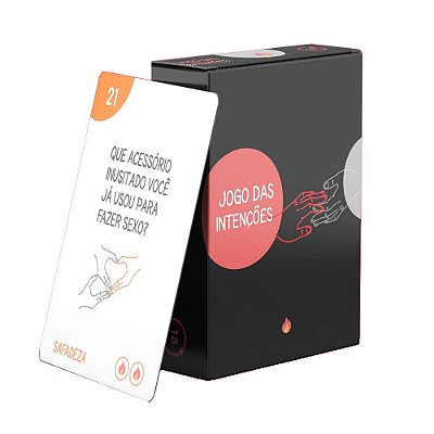 O Jogo das Intenções Baralho Íntimo Erótico