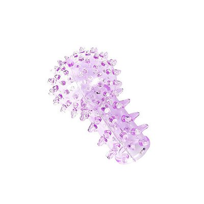 Dedeira Capa Para Dedo Com Textura Rosa