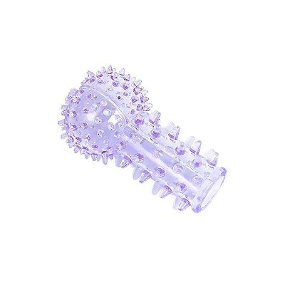 Dedeira Capa Para Dedo Com Textura Roxo