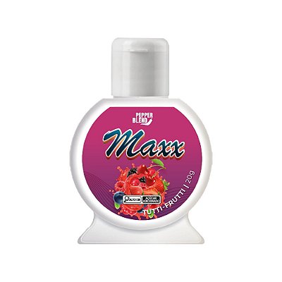 Gel Comestível Para Oral Sabor Tutti Frutti Maxx Pepper Blend