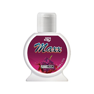 Gel Comestível Para Oral Sabor Uva Maxx Pepper Blend