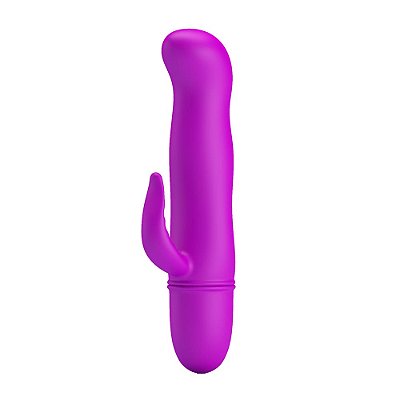 Mini Vibrador Silicone 10 Modos de Vibração Blithe Pretty Love