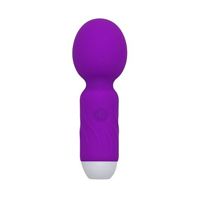 Mini Varinha Mágica Recarregável 10 Modos de Vibração