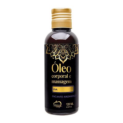 Óleo Corporal e Massagem Uva Sensual Love 120ml
