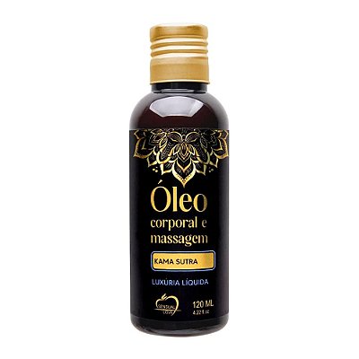 Óleo Corporal e Massagem Kama Sutra Sensual Love 120ml