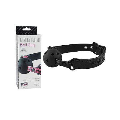 Mordaça de Luxo com Bola e Fivela Luxury Fetish