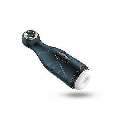 Masturbador Automático Recarregável Com 12 Modos de Vibração e 7 Modos de Sucção