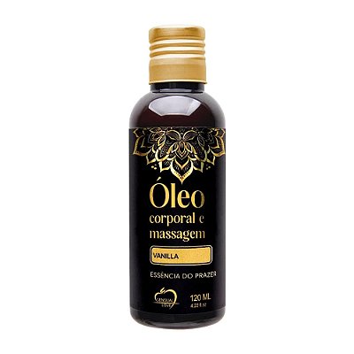 Óleo Corporal e Massagem Vanilla Sensual Love 120ml