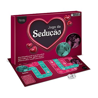 Jogo da Sedução Tabuleiro Diversão Ao Cubo