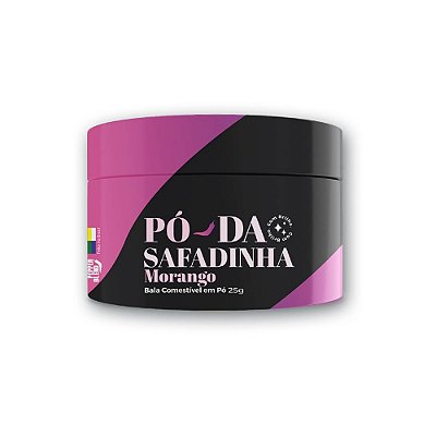 Pó da Safadinha Bala Em Pó Sabor Morango Pepper Blend 25g