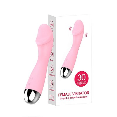 Vibrador Ponto G 30 Modos de Vibração Recarregável