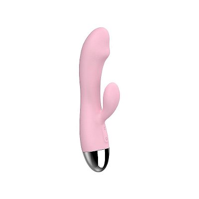 Vibrador Ponto G com Estimulador de Clitóris 12 Modos de Vibração Recarregável