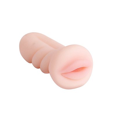 Masturbador Realístico Compacto Formato de Boca