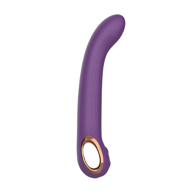 Vibrador Ponto G Curvo Com Alça de Segurança Recarregável