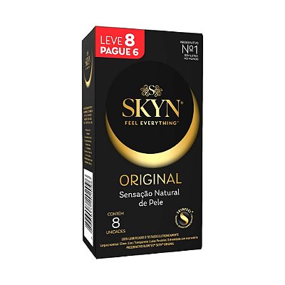 Preservativos Skyn Original Sem Látex 8 Unidades
