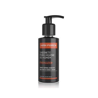 Sabonete Íntimo Masculino Energizante com Ginseng e Ginkgo Man Force 200ml