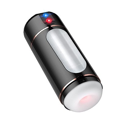 Masturbador Lanterna 10 Modos de Vibração com Voz Recarregável