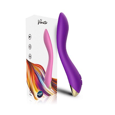 Vibrador Ponto G com 9 modos de Vibração Recarregável